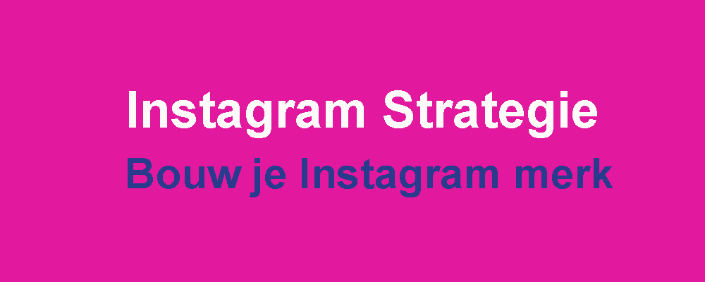 instagram-strategie