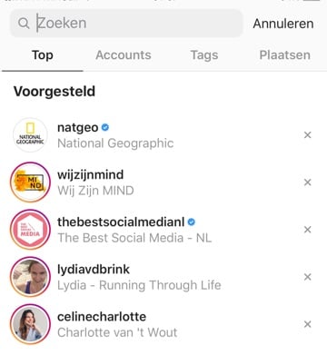 instagram bio naam